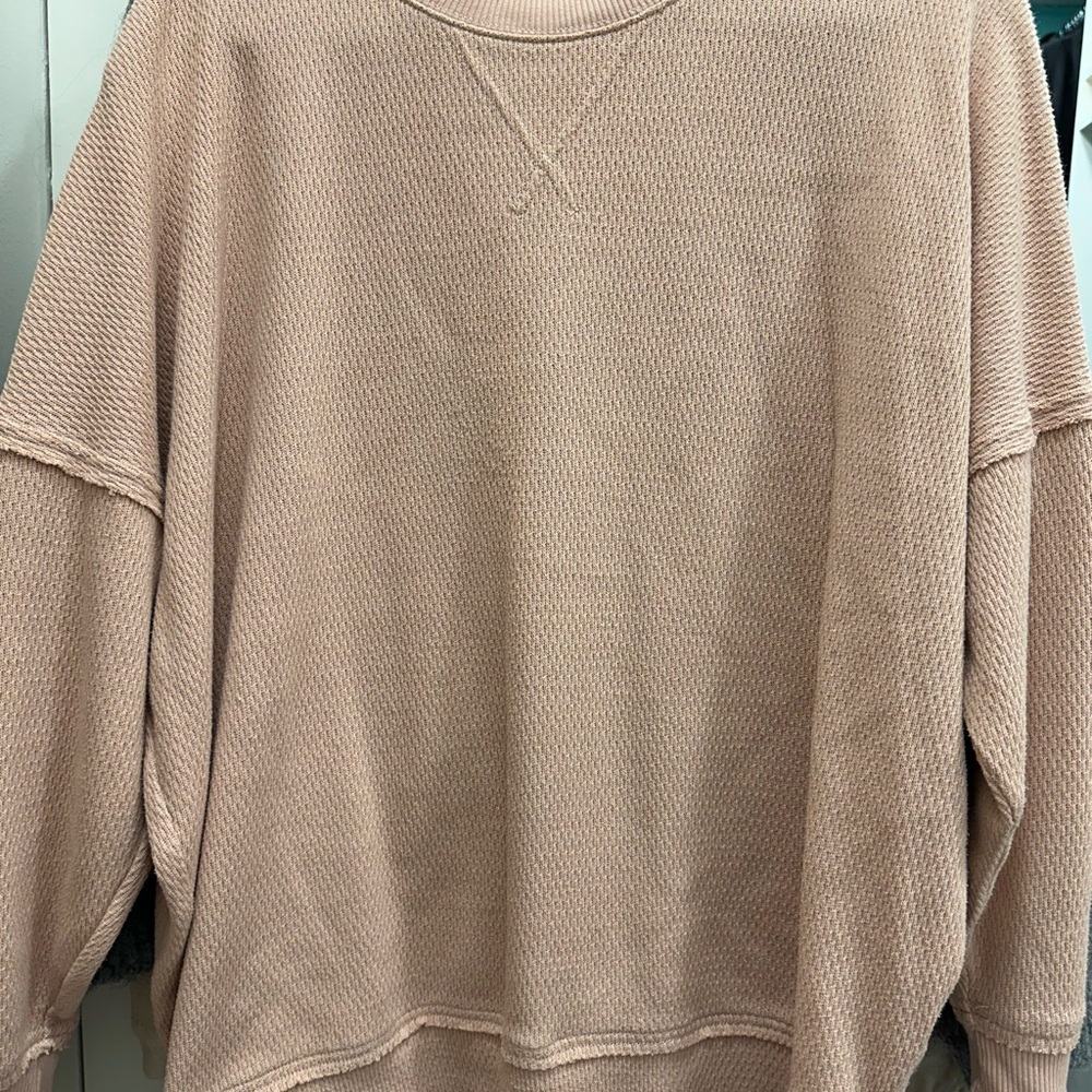 Aerie Blush Knit Sweater